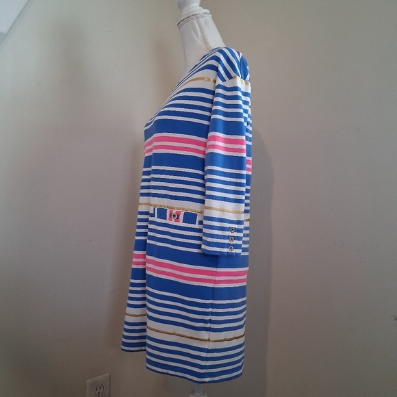 Lilly Pulitzer Lena Dress - Tiki Stripe Dress Size Small - Picture 5 of 8